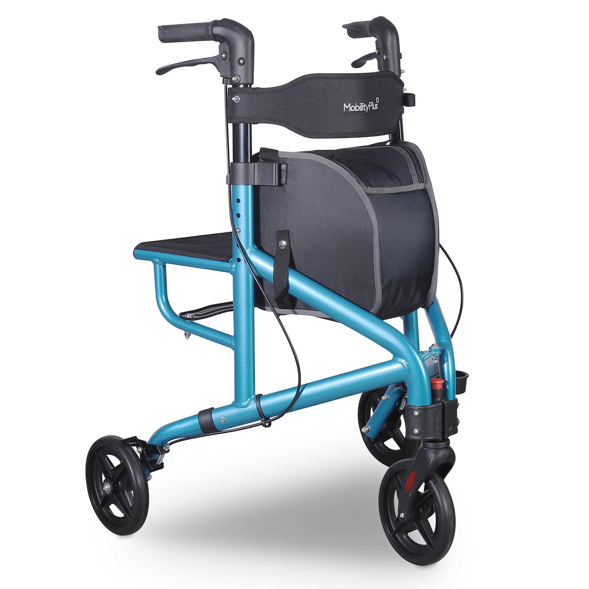 MobilityPlus+ Velo-3 Ultra-Light Tri-Walker with Seat