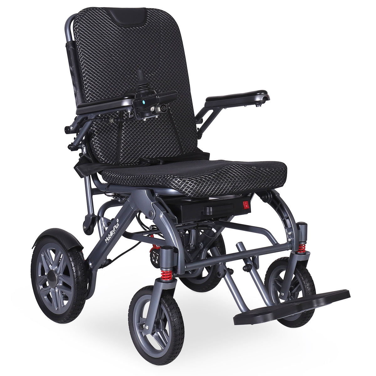 MobilityPlus+ Axion Ultra-Light Folding Electric Wheelchair ...
