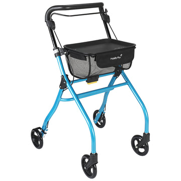 MobilityPlus+ Aluminium Indoor Rollator with Tray