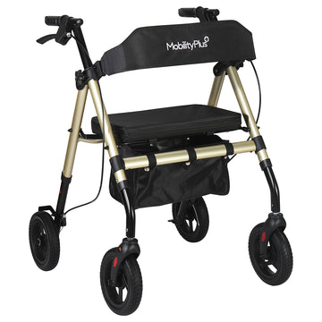 MobilityPlus+ Aluminium Strider Rollator with Seat