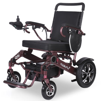 MobilityPlus+ Ultra-Light Instant Folding Electric Wheelchair ...