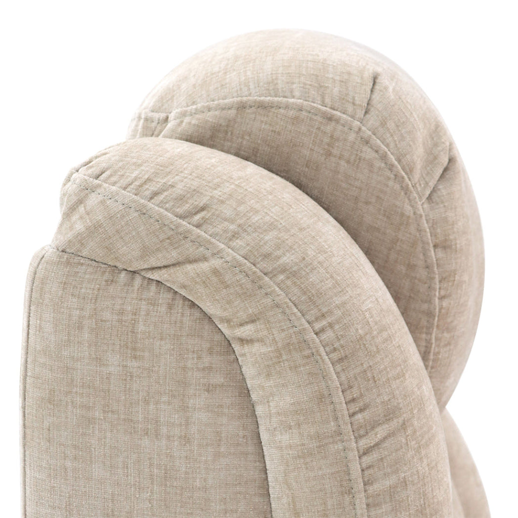 Langham Riser Recliner with Heat and Massage - Oatmeal Chenille Fabric ...
