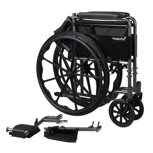 MobilityPlus+ Explorer Self-Propelled Wheelchair