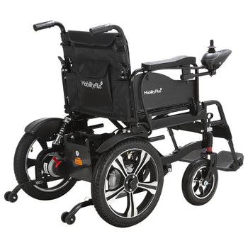 MobilityPlus+ Heavy-Duty Electric Wheelchair | Easy-Folding, Portable ...