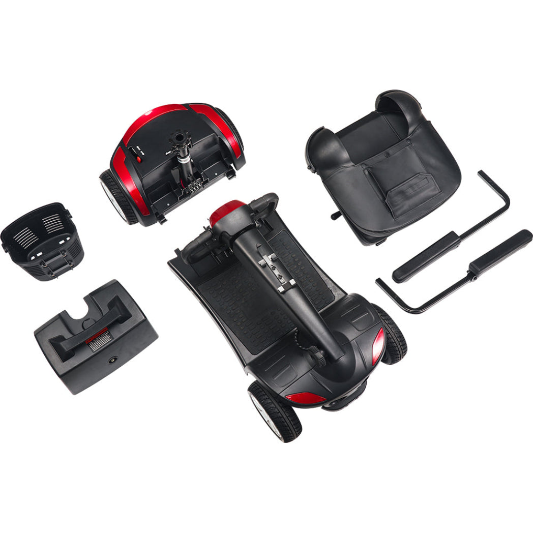 MobilityPlus+ Navigator Mobility Scooter 4mph, Suspension, LongRang