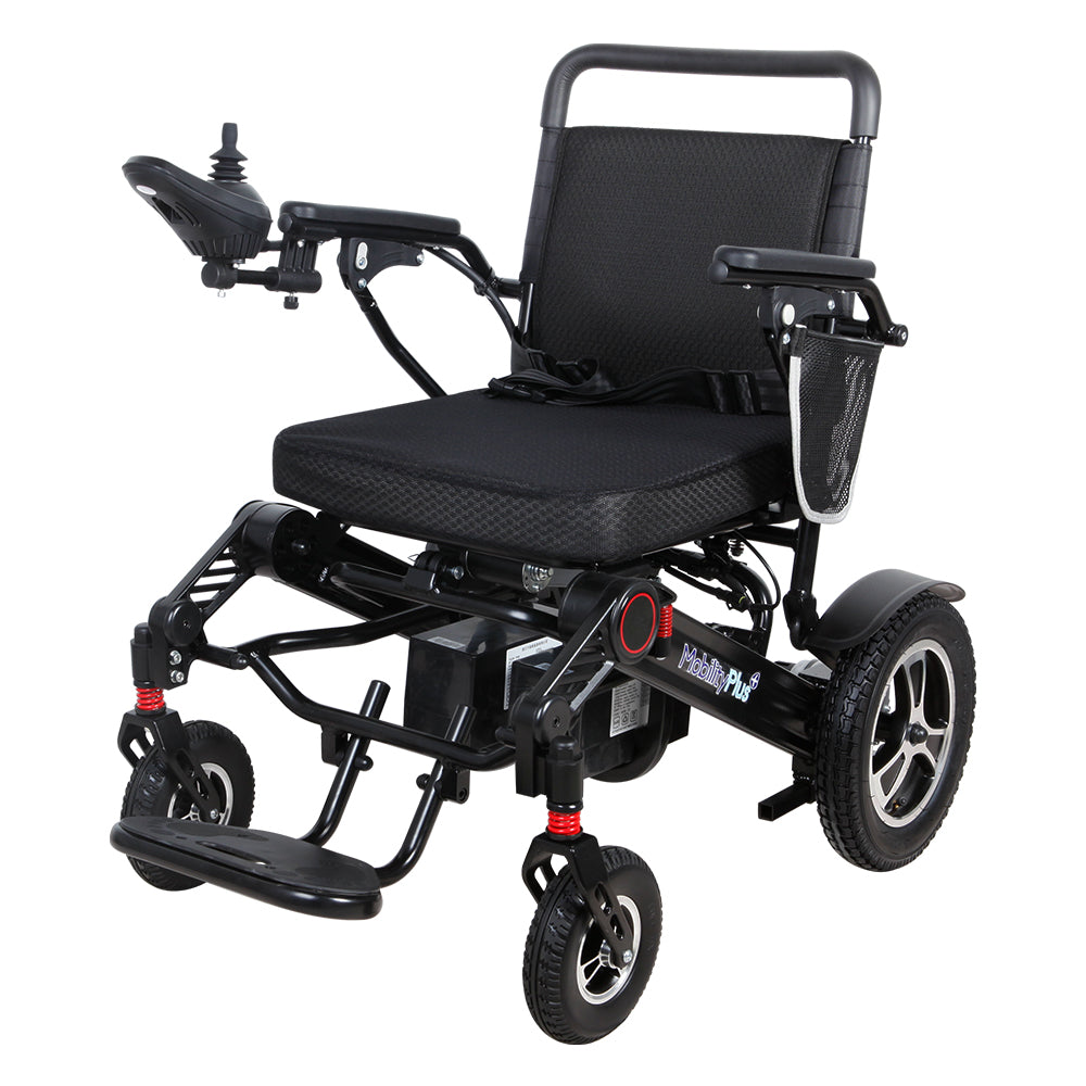 MobilityPlus+ Ultra-Light Auto-Fold Electric Wheelchair – MobilityPlus ...