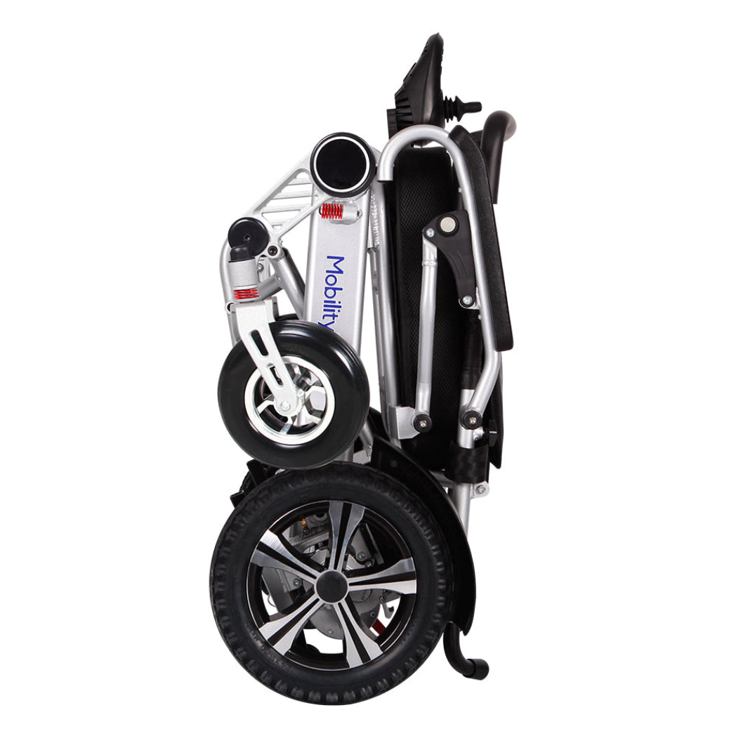 MobilityPlus+ Ultra-Light Instant Folding Electric Wheelchair ...