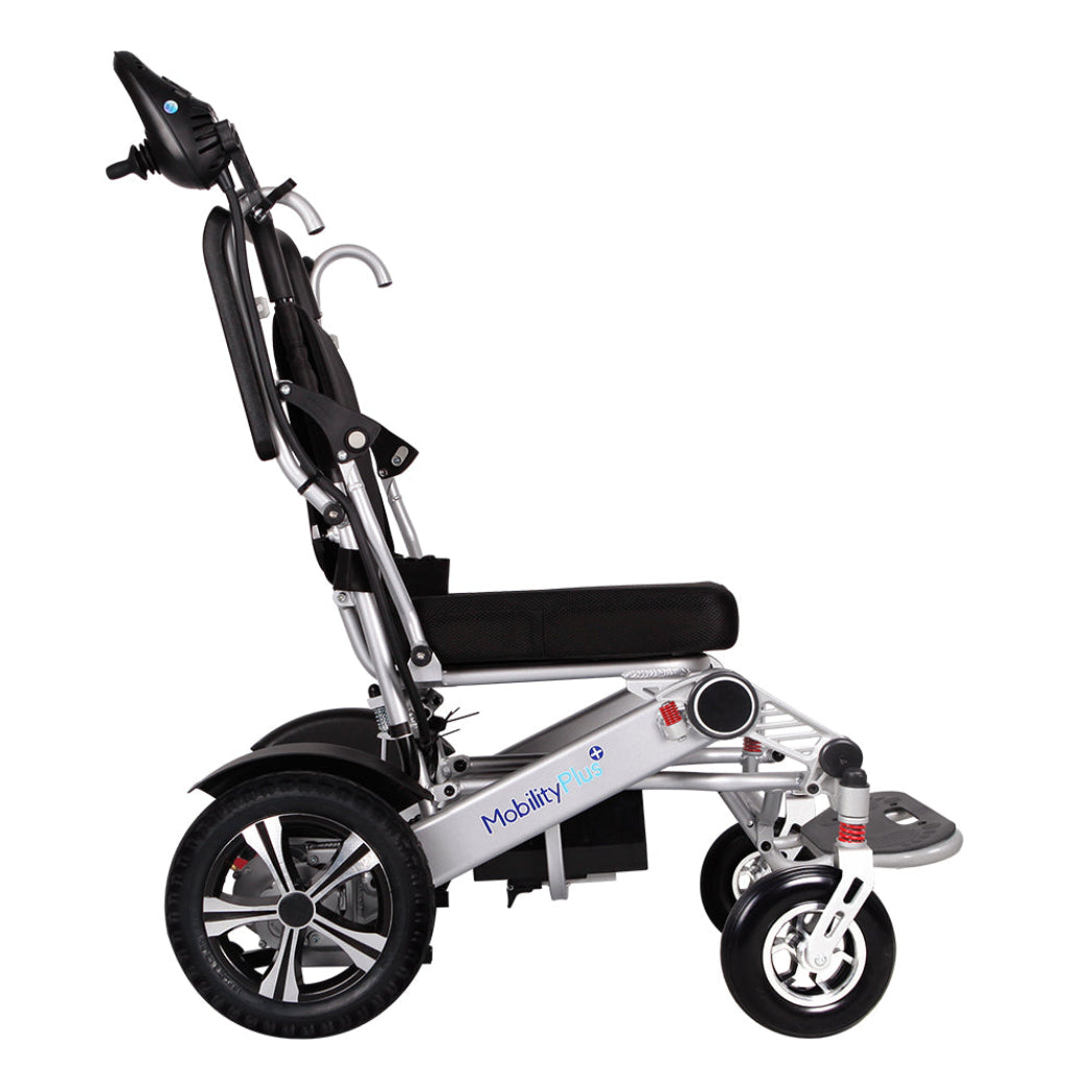 MobilityPlus+ Ultra-Light Instant Folding Electric Wheelchair ...
